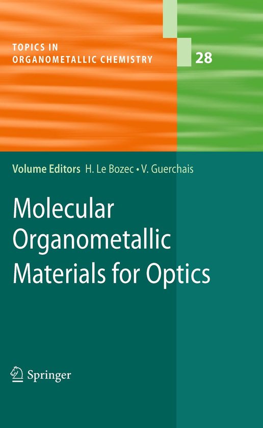 Topics in Organometallic Chemistry 28 - Molecular Organometa ... - cover