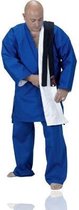 Blauw-wit omkeerbaar Karate pak