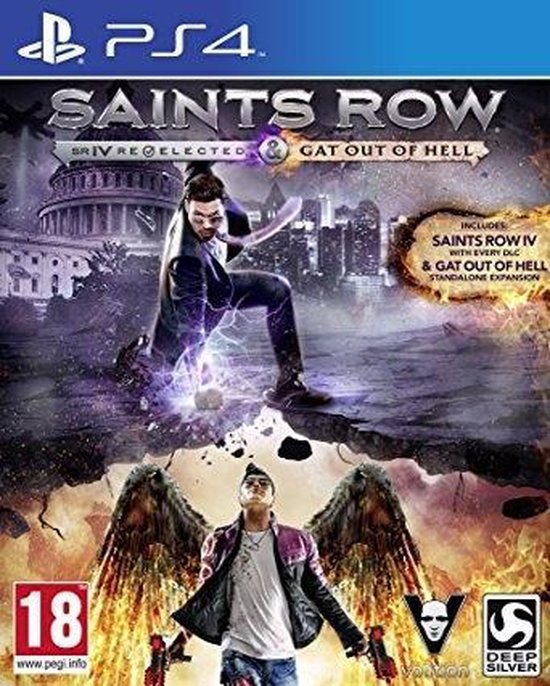 Deep Silver Saints Row IV: Re-Elected – PS4 (Import)