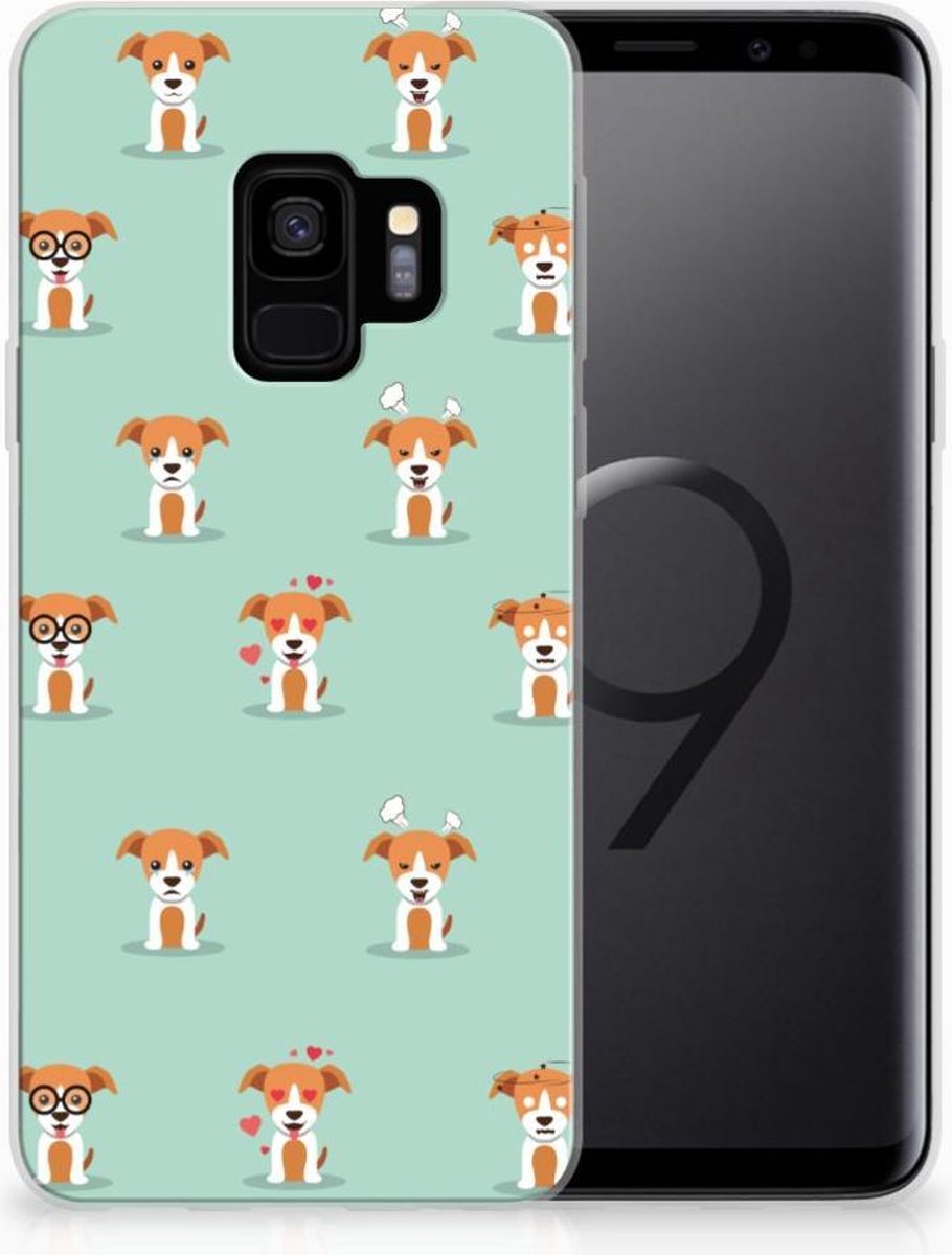 Samsung Galaxy S9 TPU Hoesje Pups
