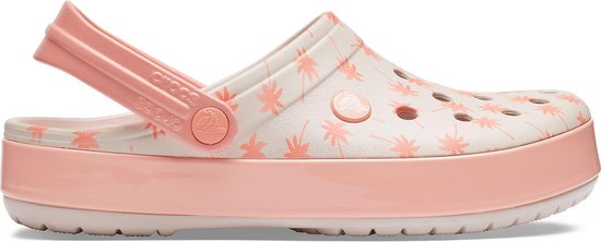 Crocs Slippers - Maat 38 - Vrouwen - wit/licht roze | bol.com