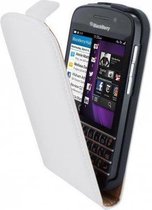 Mobiparts Premium Flip Case BlackBerry Q10 White