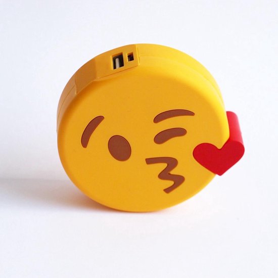 ik ben verdwaald gezagvoerder levenslang bol.com | Huawei G Play Mini Powerbank - Emoji - 2600 mAh - Kissing Emoticon  - Externe Oplader -...