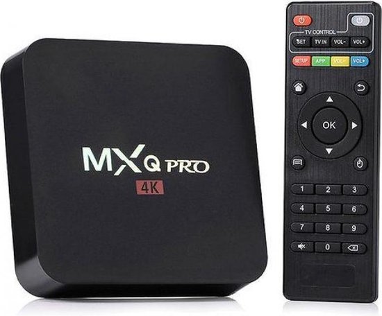 MXQ Pro 4k met snelste S905x processor en Android 7.1 | Kodi 18.0 | TV Box 2020 model + GRATIS MX3 Air Mouse Zwart - XiaomiProducts.nl