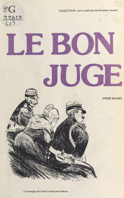 Le Bon Juge - cover