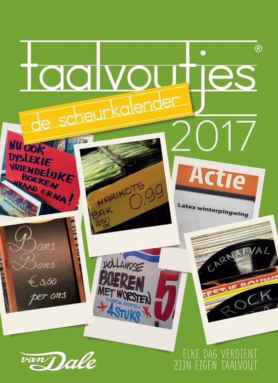 Aanleg wedstrijd Bedelen Taalvoutjes – de scheurkalender 2017 | bol.com