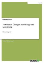 Vertiefende UEbungen zum Hang- und Laufsprung