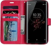 Sony xperia XA2 PLUS portemonnee hoesje - Roze
