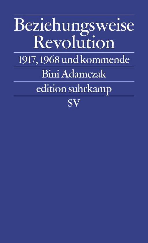 Beziehungsweise Revolution - cover