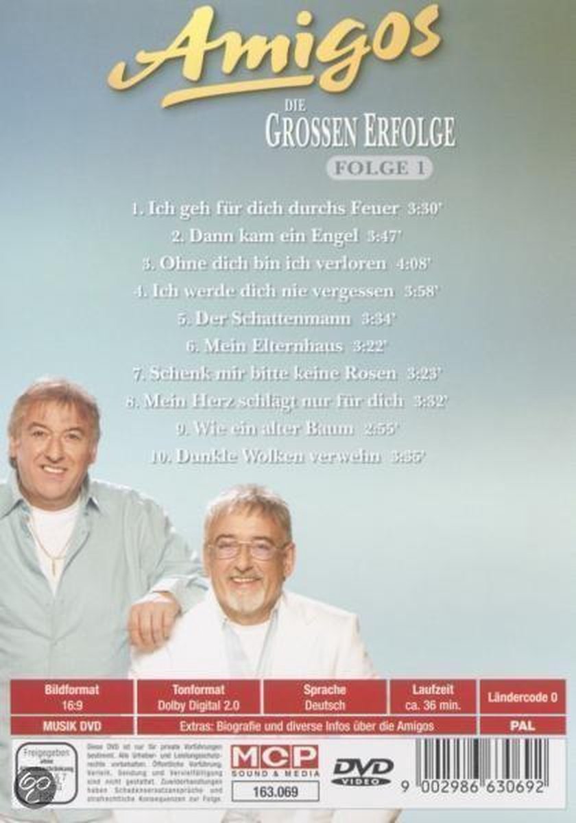 Amigos Ich Werde Dich Nie Vergessen