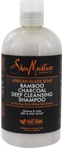 Shea Moisture - African Black Soap - Bamboo charcoal Deep cleansing Shampoo - 384 ml