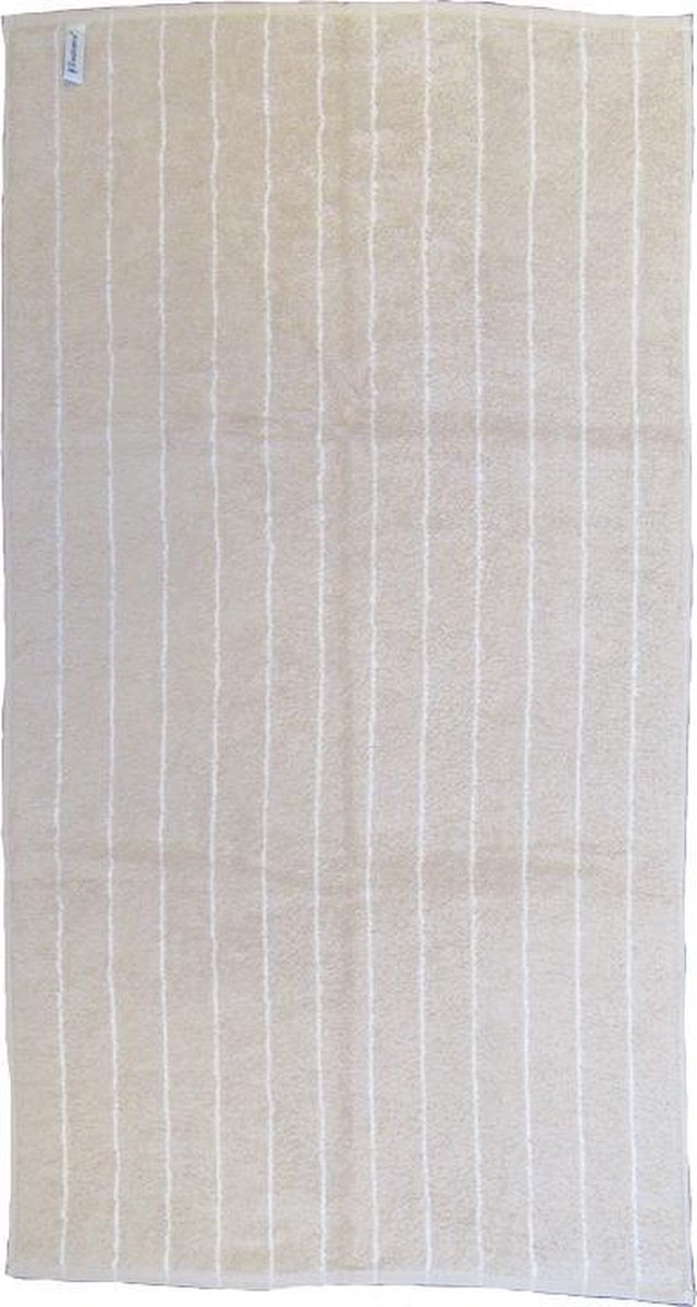 Seahorse Eclipse Handdoeken (Pak 3 Stuks) - 60x110 cm - Zand/Wit