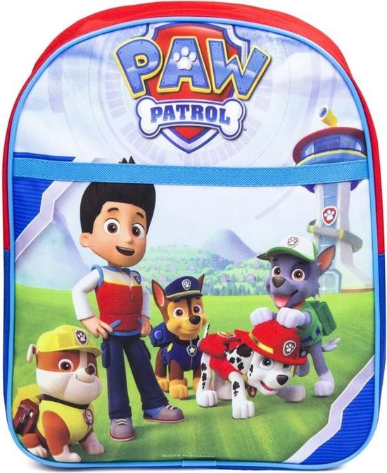 Paw Patrol rugtas/rugzak 31 cm voor kinderen - Schooltas voor jongens |  bol.com