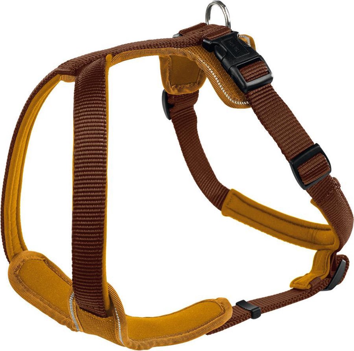 Hunter Harnas Neopren Nylon Bruin&Caramel 73-94x2.5 cm