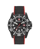 Swiss Military Hanowa 06-4309.17.007.04 horloge heren - zwart - carbon