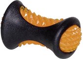 Nobby TPR halter met LED - Oranje/zwart - 12,5 cm