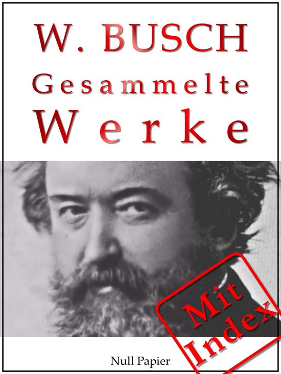 Gesammelte Werke bei Null Papier - Wilhelm Busch - cover