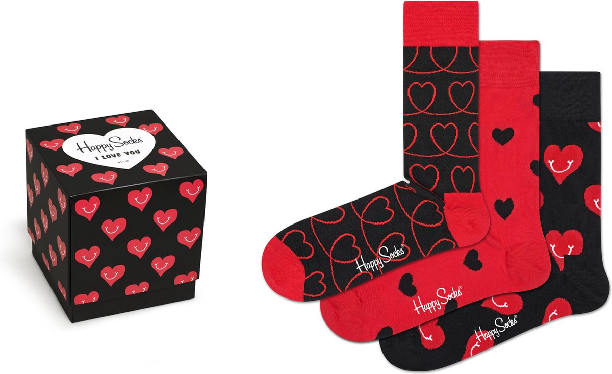 Happy Socks I Love You Giftbox - Maat 41-46 | bol.com
