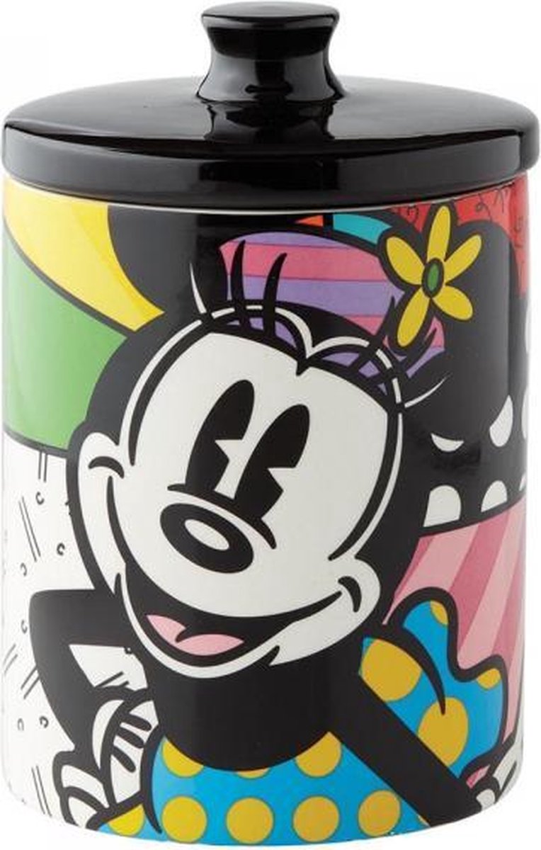 Disney servies - Britto collectie - Minnie Mouse Cookie Jar Medium - Koekjespot - Voorraadpot