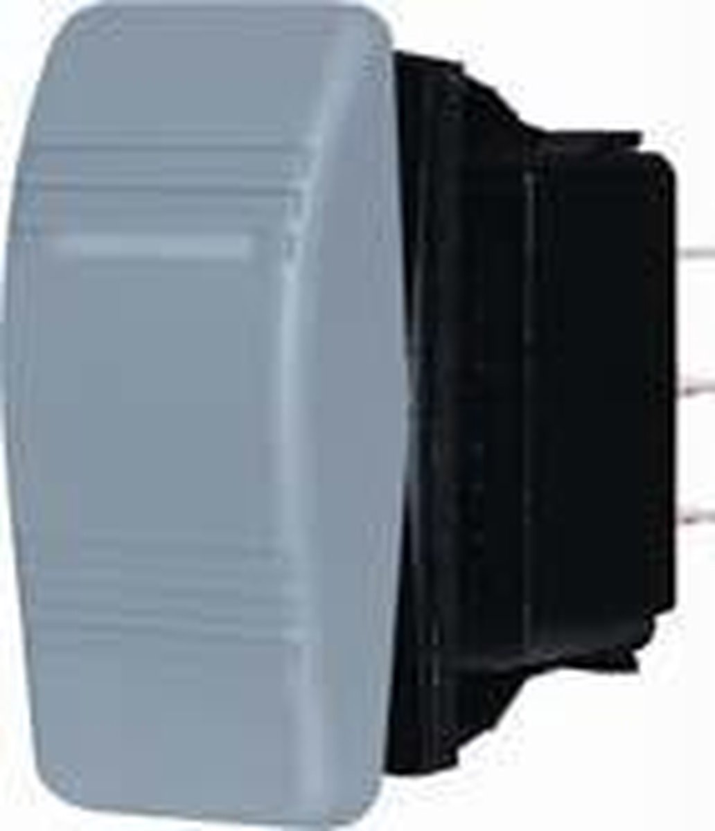 Contura schakelaars OFF-MOM ON 2 pole Zwart (BS8288)