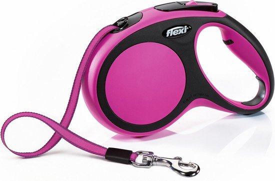Flexi New Comfort Tape - Hondenriem - Roze - M - 5 m | bol.com