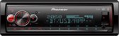 Pioneer MVH-S520DAB Autoradio Enkel din Rood-USB-Bluetooth - 4 x 50 W