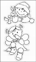 Ec0102 Clear stamp Toddler Girl