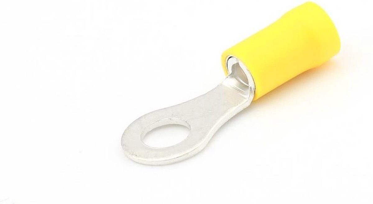 Ringkabelschoen 2.5-6.0mm² geel Ø 6.4mm - per 50