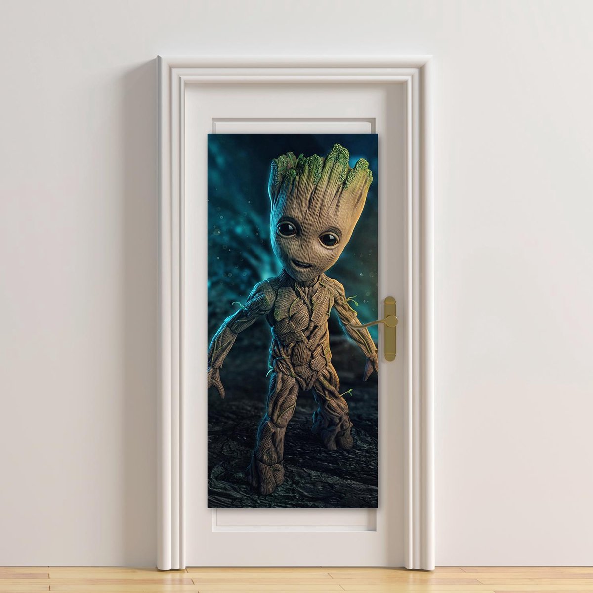 Mini Poster encadré: Les Gardiens De La Galaxie - Groot (50x40 cm