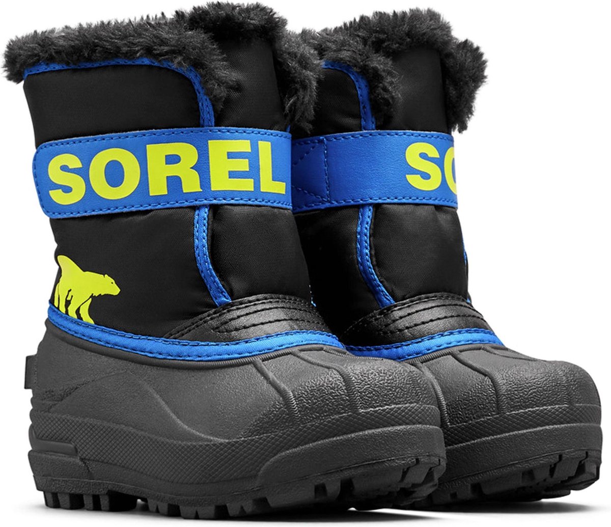 Sorel Snowboots - Maat 21 - Unisex - zwart/blauw/groen
