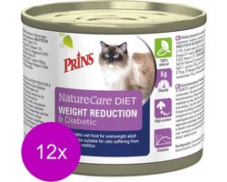 Prins Naturecare Diet Cat Weight - Kattenvoer - 12 x 200 g