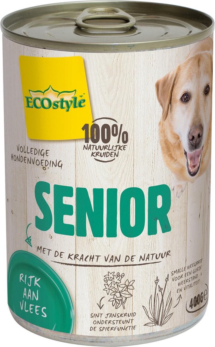 Vitalstyle Hondenvoer Blik Senior 400 gr