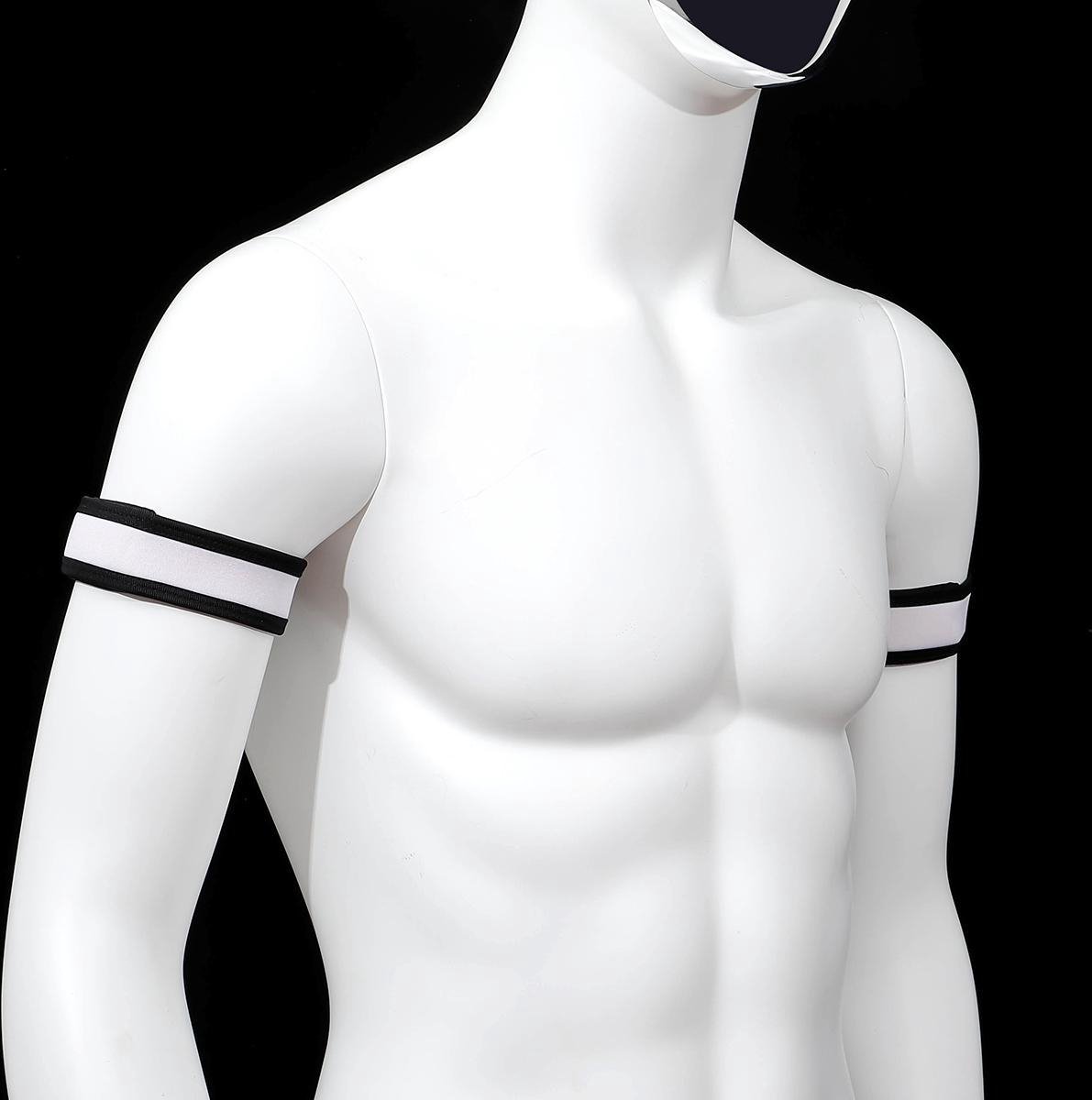Goedkoopste Banoch | Biceps neoprene Lindo Perrito blanco - wit - puppy play
