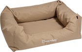 Dog bed, square dreambay, beige 80 cm