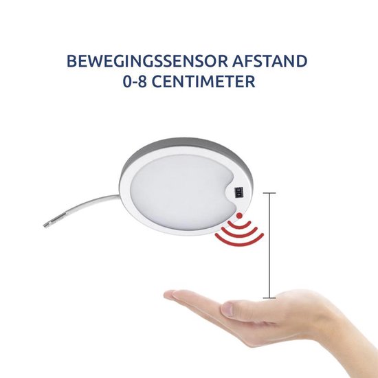 Onderbouwverlichting LED Met Bewegingssensor 30cm - Natuurlijk Wit
