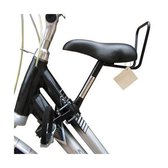 Selle sur barre, modèle 3, siège enfant pour vélo pour dames avec double barre avec tube de descente épais - Plus de direction lourde