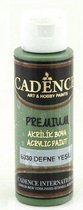 Cadence Premium acrylverf (semi mat) Daphne groen 01 003 8030 0070  70 ml