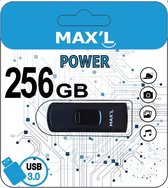 Max'L MAXL854406 USB flash drive 256 GB USB Type-A 3.0 Zwart
