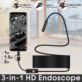 Type C mini endoscoop | 7MM camera | HD | Exclusief voor android |