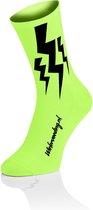 Lightning Fietssokken Fluo Geel Maat L (45-46)