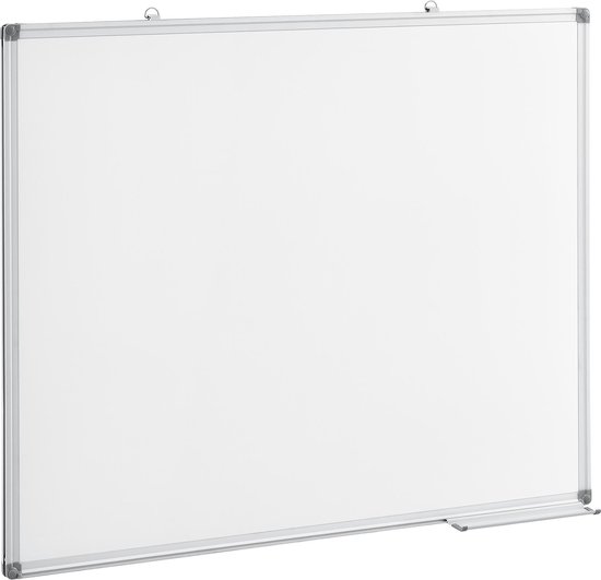 voordeel Soedan Protestant Whiteboard magnetisch magneetbord met lijst 100x80 cm | bol.com