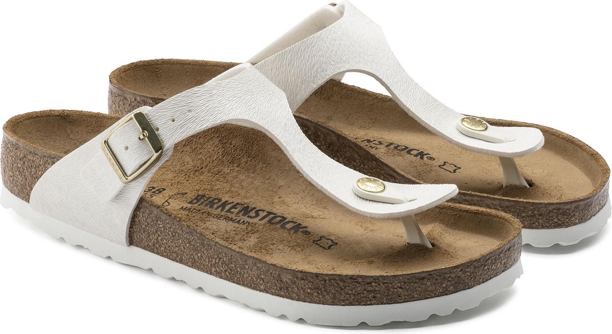 Birkenstock gizeh off white Outlet