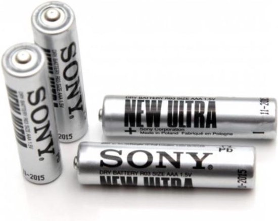 Piles alcalines AA ultra résistantes Sony | bol.com