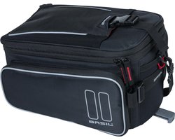 Basil Sport Design Bagagedragertas MIK - Enkele fietstas - Zwart - 15 Liter