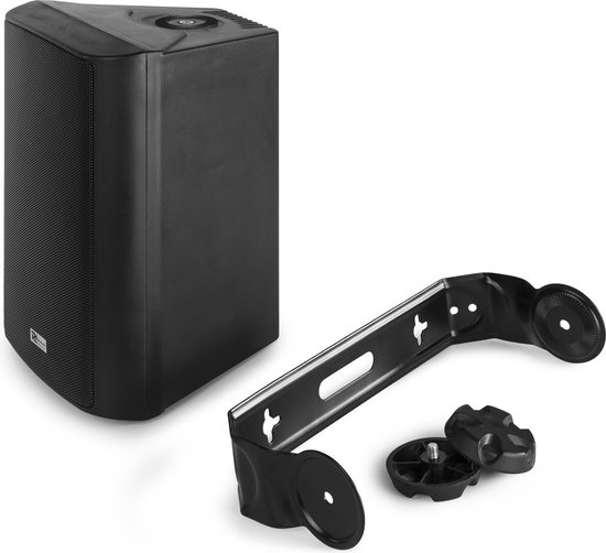 Speakerset, geschikt voor buiten - Power Dynamics BC50V zwarte speakerset voor 100V systemen en 8 Ohm - 120W van Power Dynamics — afbeelding 4
