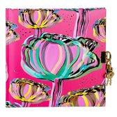 GOLDBUCH GOL-44380 TURNOWSKY dagboek TULIP PINK met slot