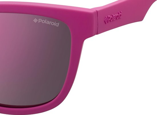 Polaroid® Onbreekbare Lichtgewicht Kinderzonnebril 4 - 8 jaar Pink Girl UV-Bescherming Kinderbril van Merkloos — afbeelding 3