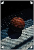 Tuinposter –Basketbal – 60x90cm Foto op Tuinposter (wanddecoratie voor buiten en binnen)