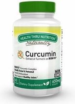 Curcumin 650 mg BCM-95 (non-GMO) (60 Softgels) - Health Thru Nutrition