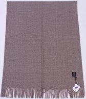 Beau&Caro taupe herfst winter sjaal
